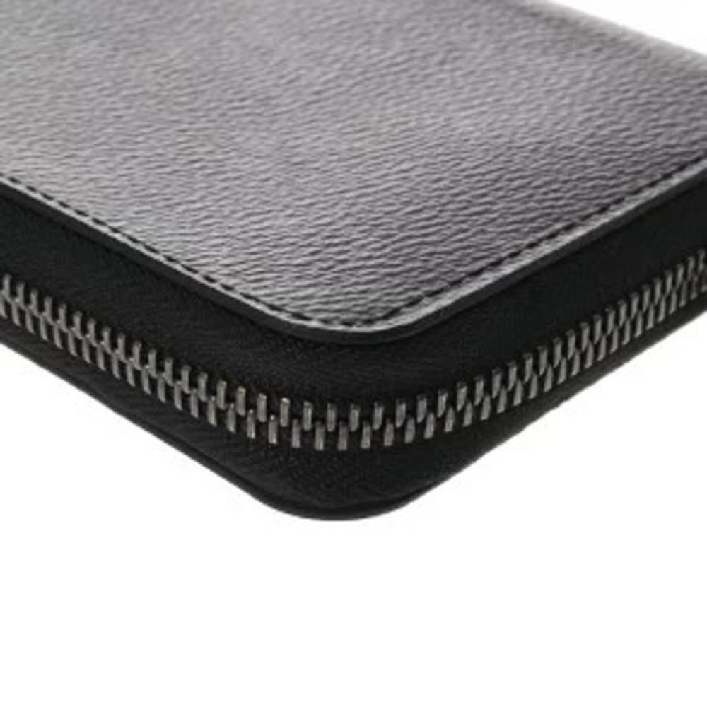 Louis Vuitton Black Black Canvas Eclipse Vertical Wallet Long Zippy Monogram - Picture 7 of 7